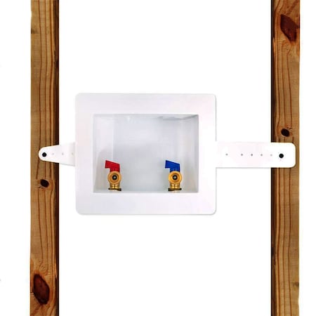 Thrifco Plumbing 1/2 Inch Sweat Center Drain Washing Machine Outlet Box 4908055